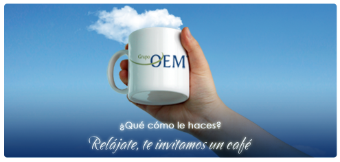 Relájate, te invitamos un café